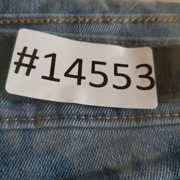 Nicole Miller Jeans Women Size 10 Blue Soho High Rise Ankle Slim Distressed Deni - Picture 14 of 14